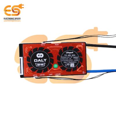 Smart BMS LiFePO4 15S 48V 40A Common Port with Balance